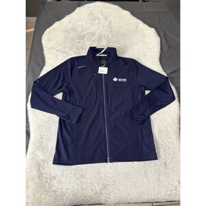 Zero Restriction Golf Jacket‎ Men Medium Hybrid Full Zip Water Repellent Logo